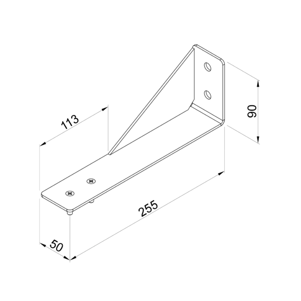 Bovenste hoek monoblock